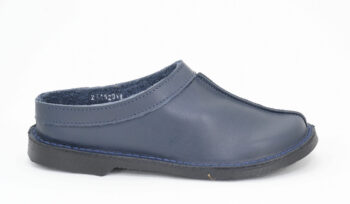 Freestyle Tera Handmade Genuine Leather Onspan Navy Blue Slip on Shoe