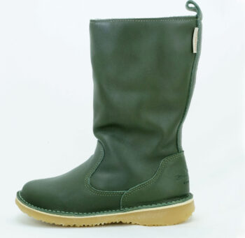 Freestyle Sutherland Pure Wool-lined Handmade Genuine Leather Olive Green Boot.